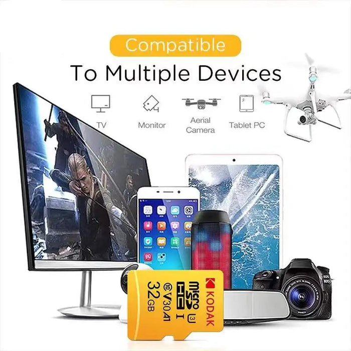 Kodak High Speed 256gb Micro Sd Card Class10 For Phone / Camera