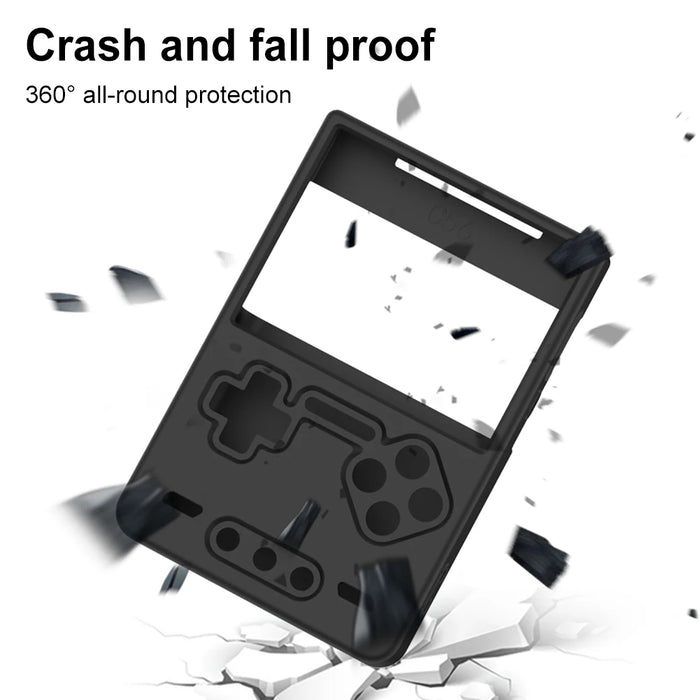 Silicone Protective Case For Trimui Brick Handheld Game Console Soft Skin Case Cover Protective Shell Sleeve Anti-Scratch Sleeve