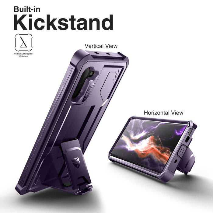 For Samsung Galaxy Note 10 Shockproof Heavy Military Grade Protection Case With Built-In Screen Protector Kickstand
