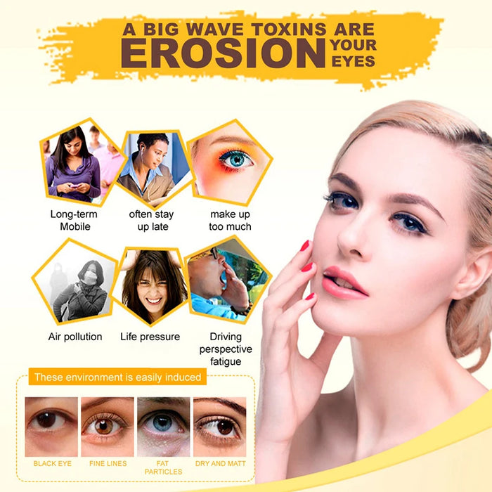 50 Pairs Gold Collagen Eye Mask For Dark Circles & Bags