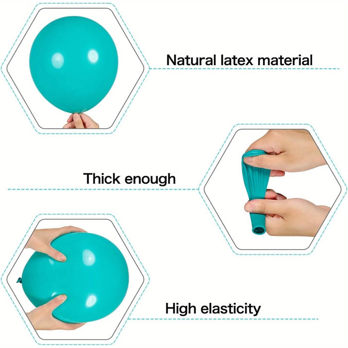 146Pcs Blue Black Silver Balloon Garland Arch Set Birthday Wedding Anniversary Graduation Celebration Spring Summer Decoration