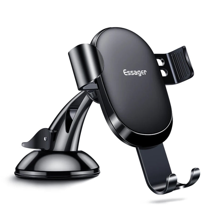 Gravity Car Phone Holder For Iphone 16 15 Samsung Universal Mount Holder For Phone In Car Cell Mobile Phone Holder Stand