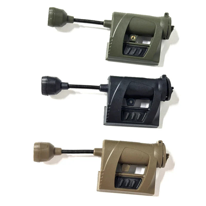 4 Mode Tactical Helmet Light With Ir Laser