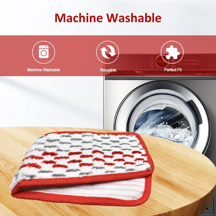 2 Pieces Microfiber Detachable Mop Head Pad Replacement With O-Cedar Promist Strong Water Absorption