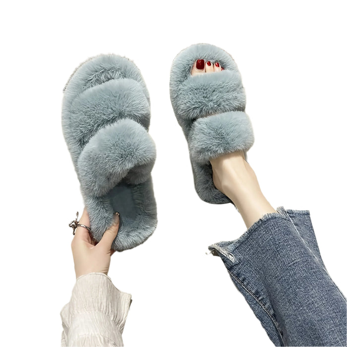 Cozy Plush Slippers For Women Soft & Warm