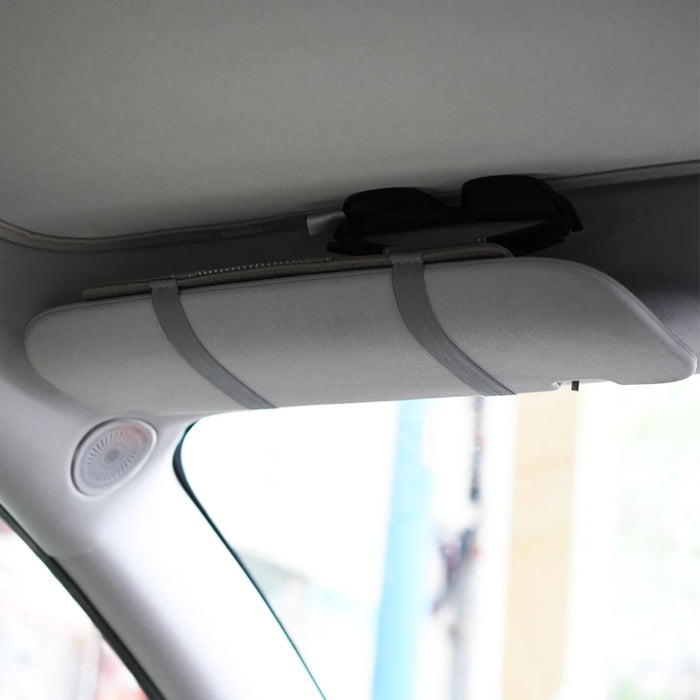Car Sun Visor Sunglasses Holder & Organizer