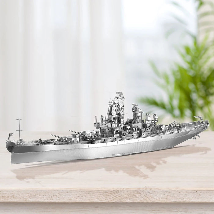 Diy 3D Battleship Puzzle Kit For Home Decor