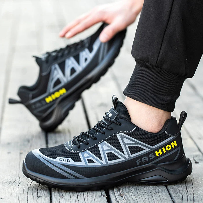 Mens Indestructible Steel Toe Work Shoes