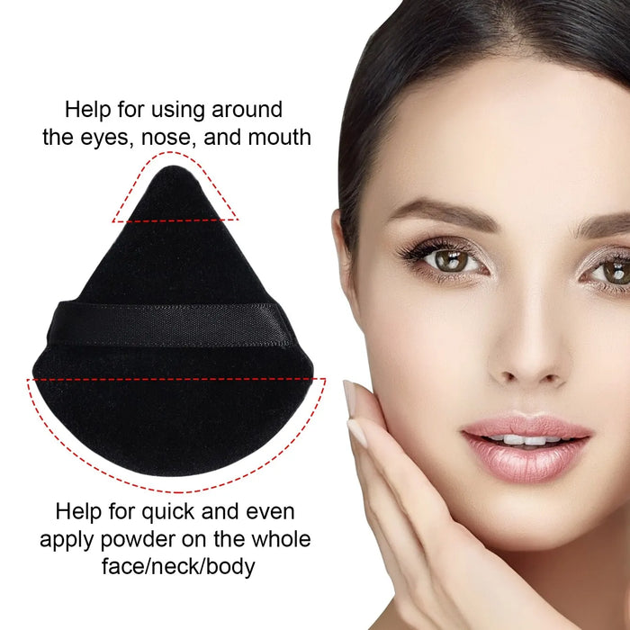 12 Piece 10/ Soft Plush Powder Puffs for Makeup