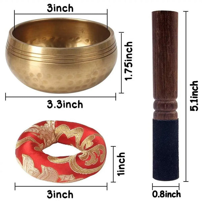 Handmade Tibetan Singing Bowl For Yoga And Sound Therapy