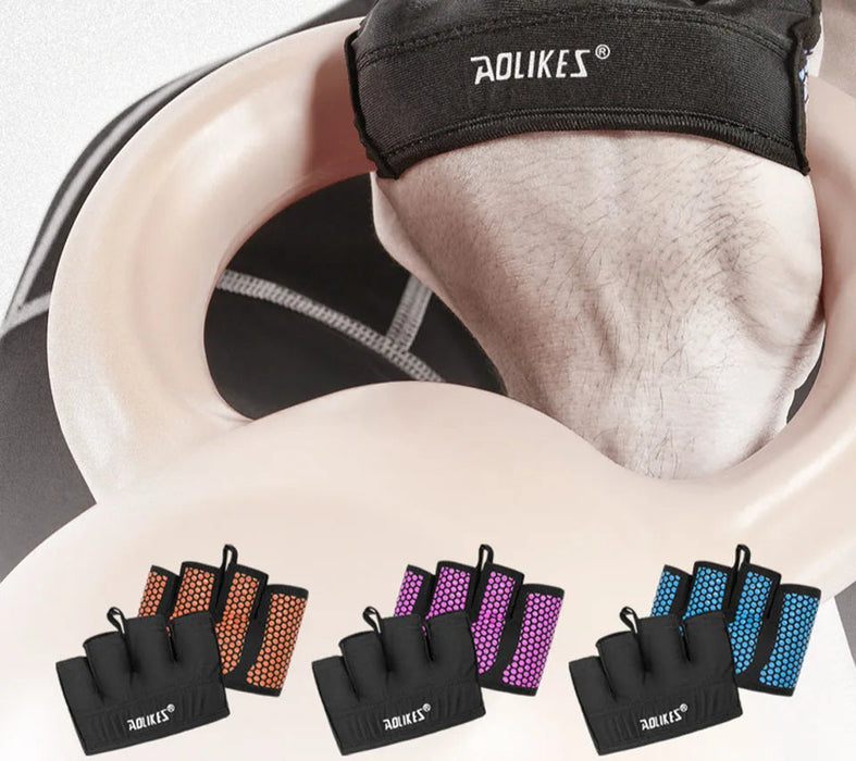 Crossfit Workout Gloves For Men & Women Half Finger Design