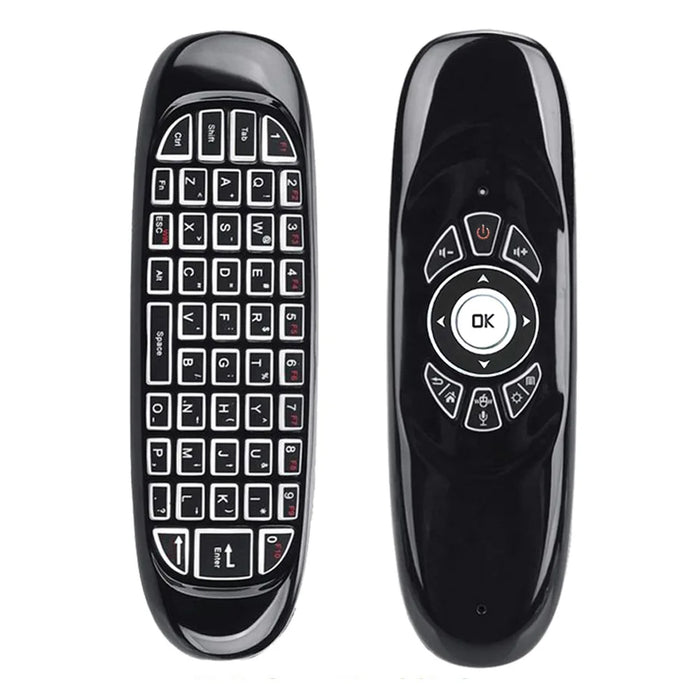 2.4G Rf Air Mouse Voice Remote C120 - 7 Colour Backlight For Android Tv Box Pc