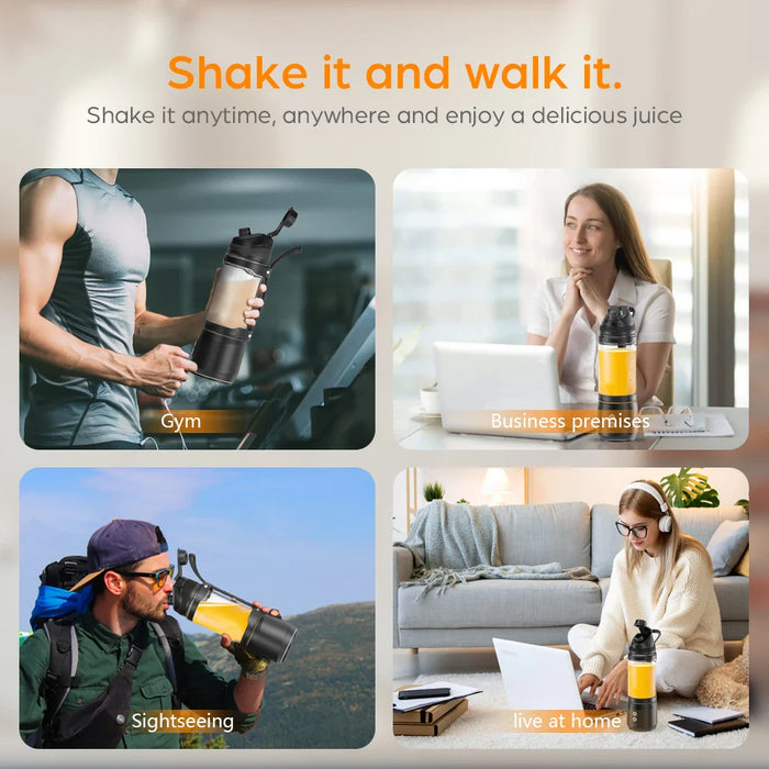 700Ml Portable Electric Juicer Blender