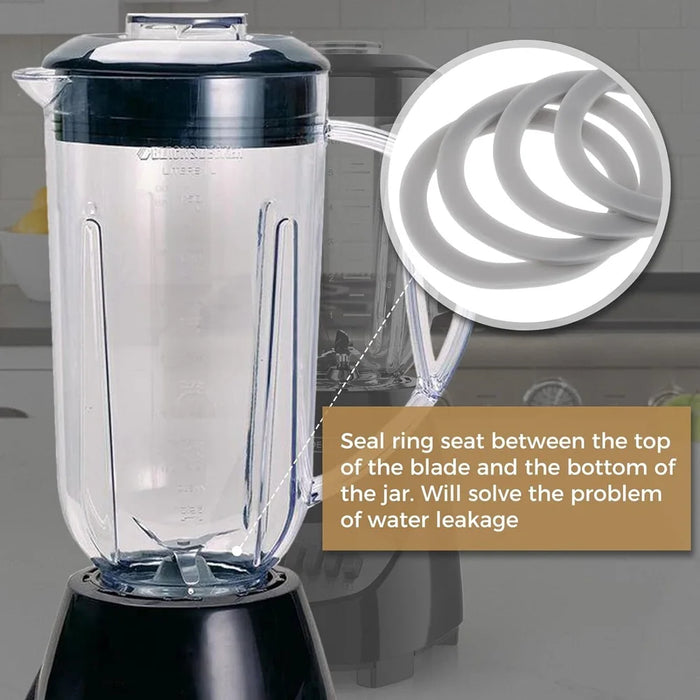 4 Pack Blender O-Ring Gasket Seal For Hamilton Beach Blenders