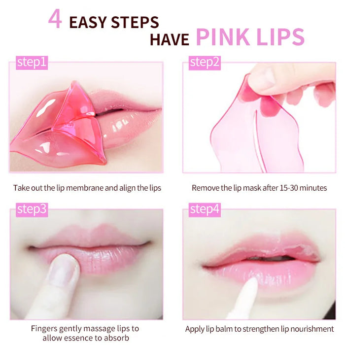 30 Crystal Collagen Lip Masks For Plump Hydrated Lips