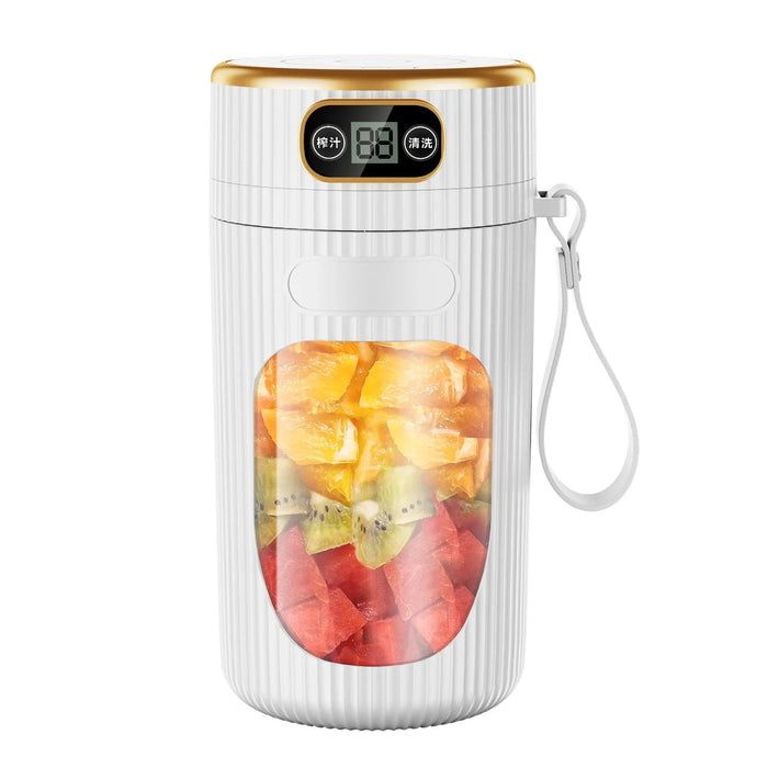 Portable 10-Blade Juicer With Led Display