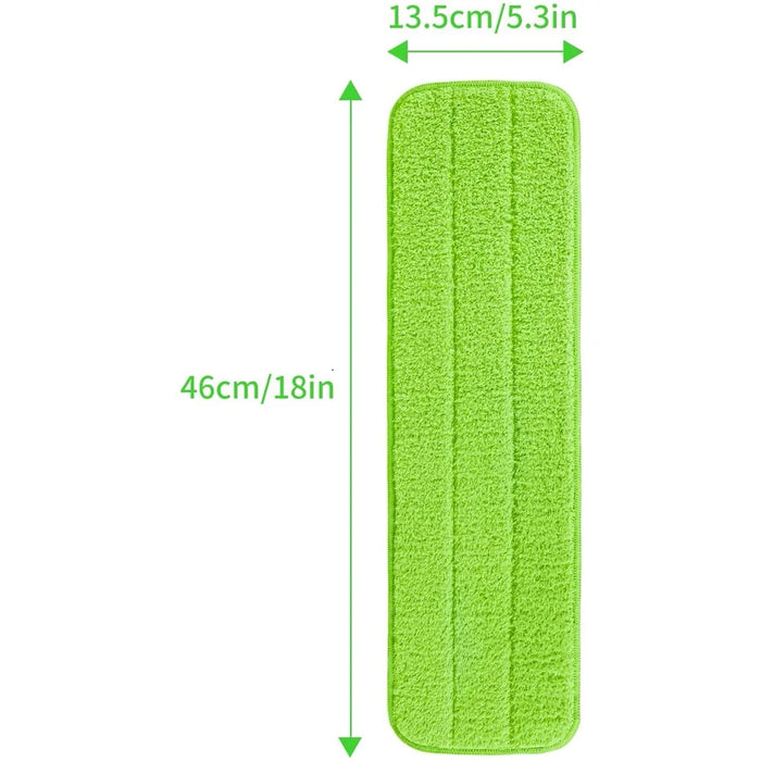 Mop Pads For Bona Turbo Microfiber Cleaning Pads Reusable Washable 18 Inch 4 Pack