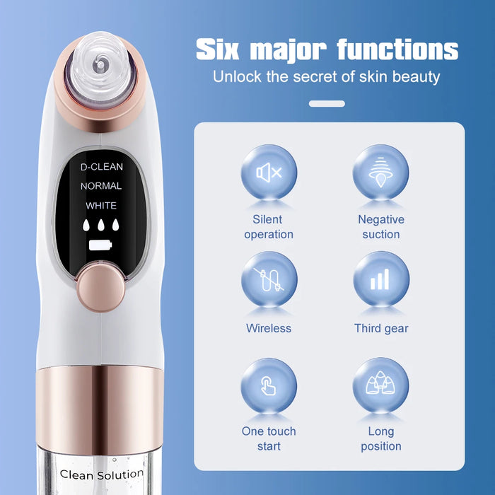 Rechargeable Blackhead Vacuum For Clear Skin