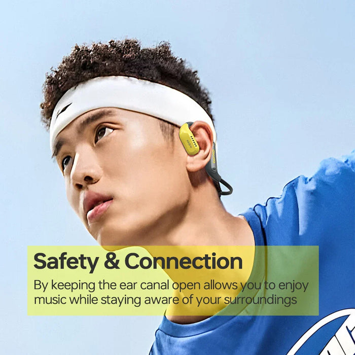 Wireless Open Ear Headphones With Mp3 Player & Noise Reduction