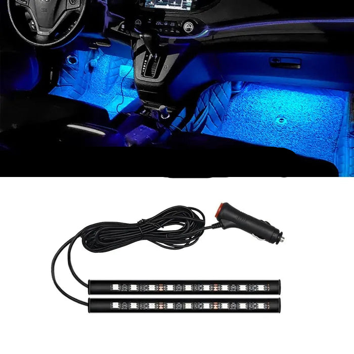 Car Neon Foot Light Usb Interior Atmosphere Lamp