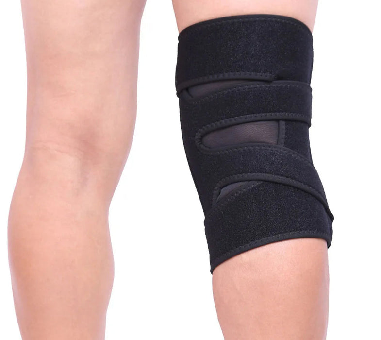 Adjustable Knee Support Brace Sports Knee Protector With Patella Hole