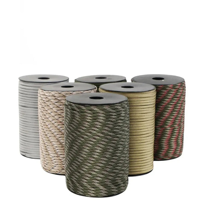 9 Core 100M Military Paracord Rope 4Mm For Survival