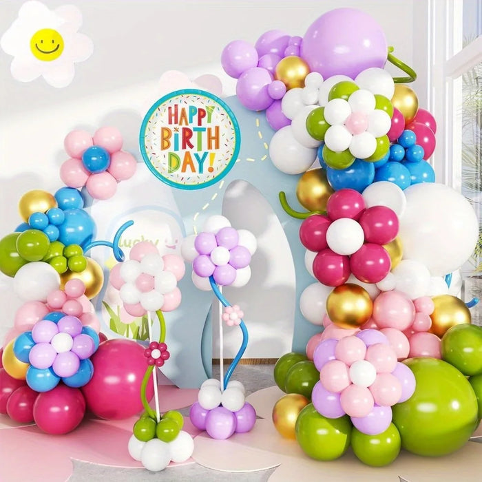 149Pcs Rainbow Balloon Set Colourful Birthday Party Wedding Decoration Gift Party Anniversary Balloon Party Decoration