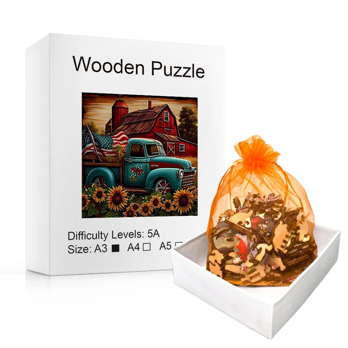 3D Wooden Puzzle For Kids