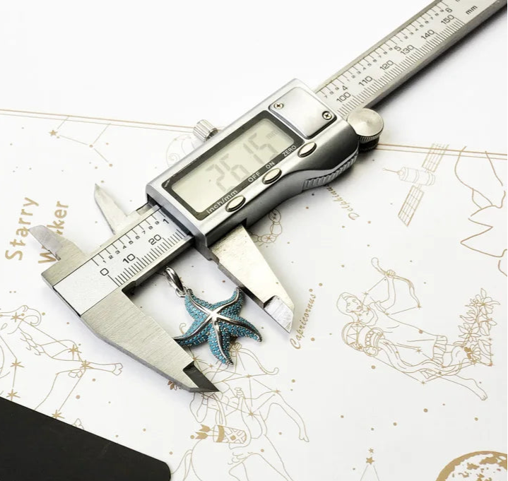 925 Sterling Silver Deep Sea Blue Oceanstar Pendant Gift For Women & Men