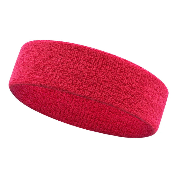 Moisture Wicking Sports Headband Ideal For Tennis Basketball Running Gym