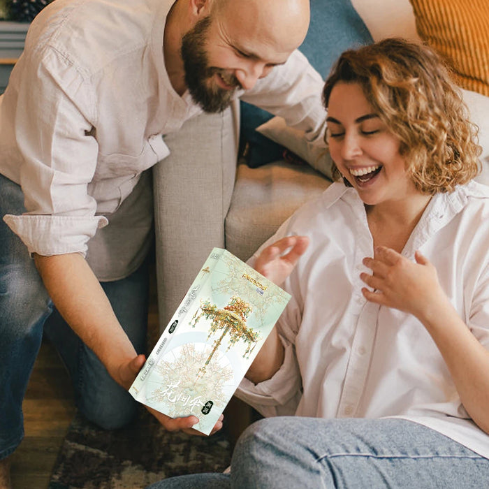 279 Piece 3D Metal Umbrella Puzzle Kit For Adult Diy And Home Decor