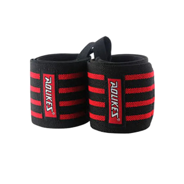 Pair of Extra Strength Wrist Support Straps For Weightlifting