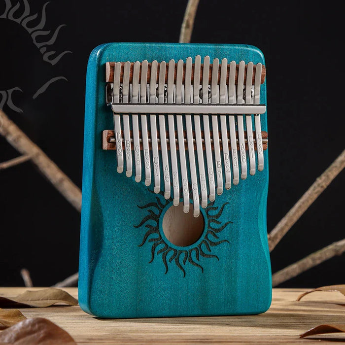 17 / 21 Key Maple Wood Kalimba Finger Piano For Beginners