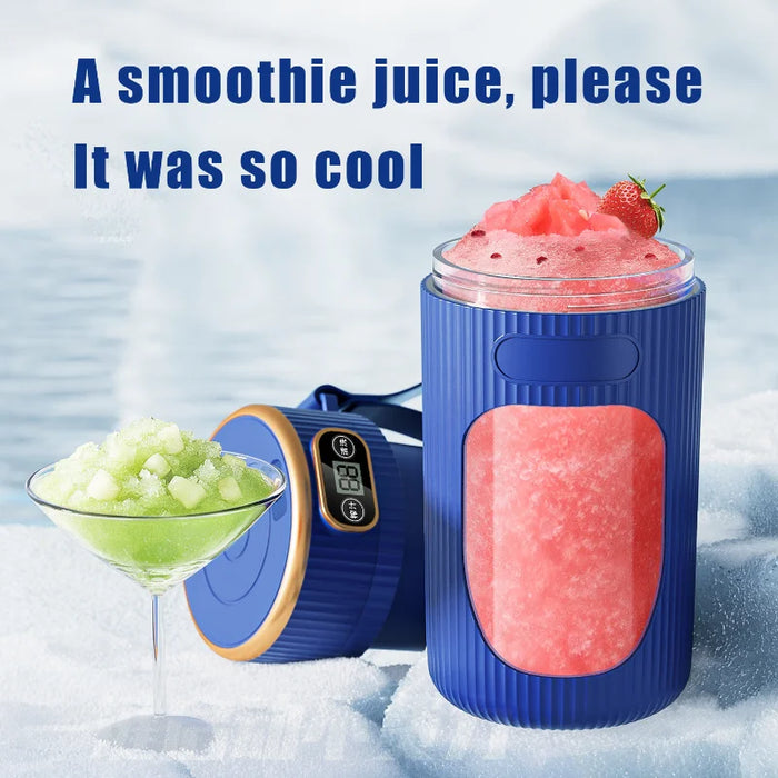 Portable 10-Blade Juicer With Led Display