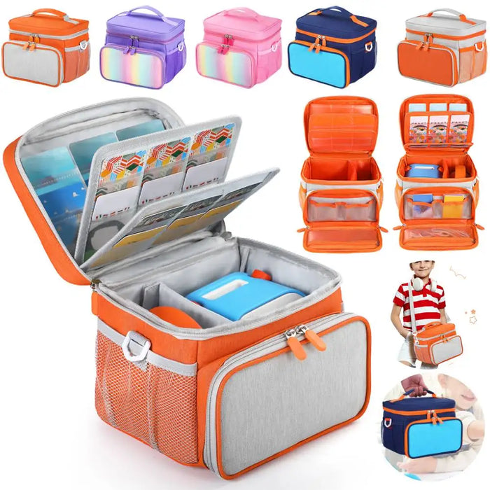 Hard Eva Case For Yoto Player 3Rd Gen Storage Carrying Bag Up To 30 Cards Organizer Shockproof Protective Case For Yoto Player