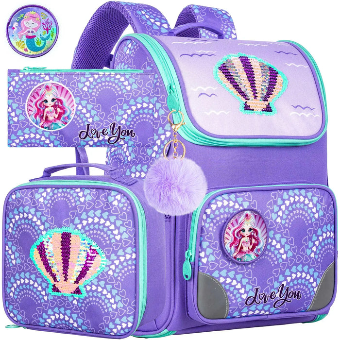 Shell Backpack For Girls