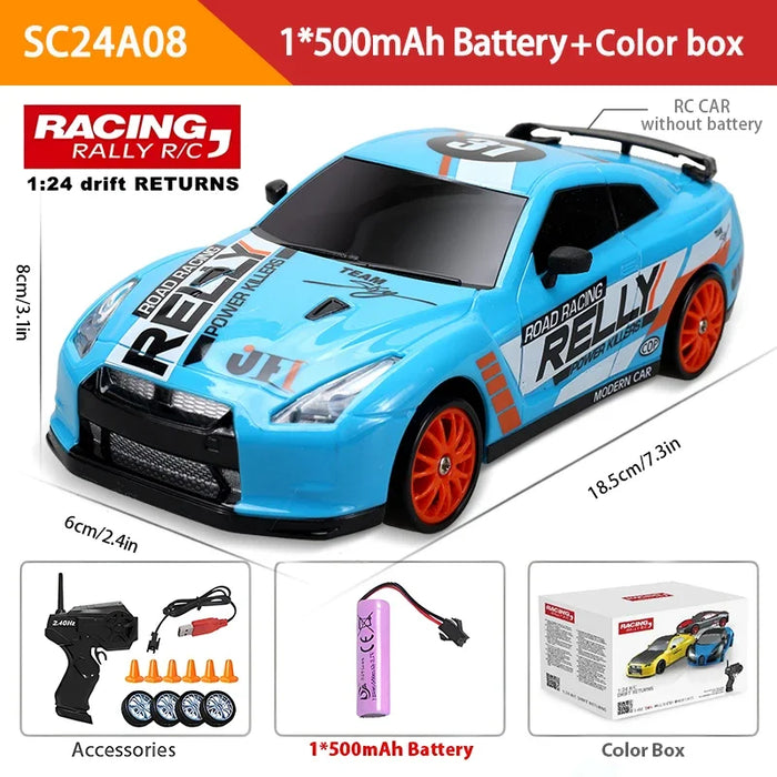 Fast Rc Cars Kids 4wd Drift Racing Toy