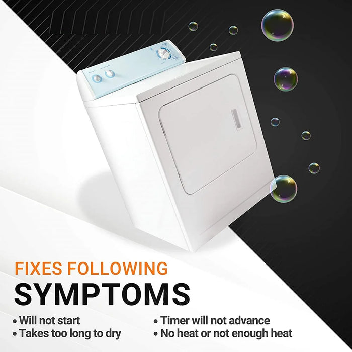 Wp3387134 Dryer Cycling Thermostat Compatible Wth Whirlpool Kenmore Dryers Ap6008270 306910 3387135 3387139 Et187 Ps11741405