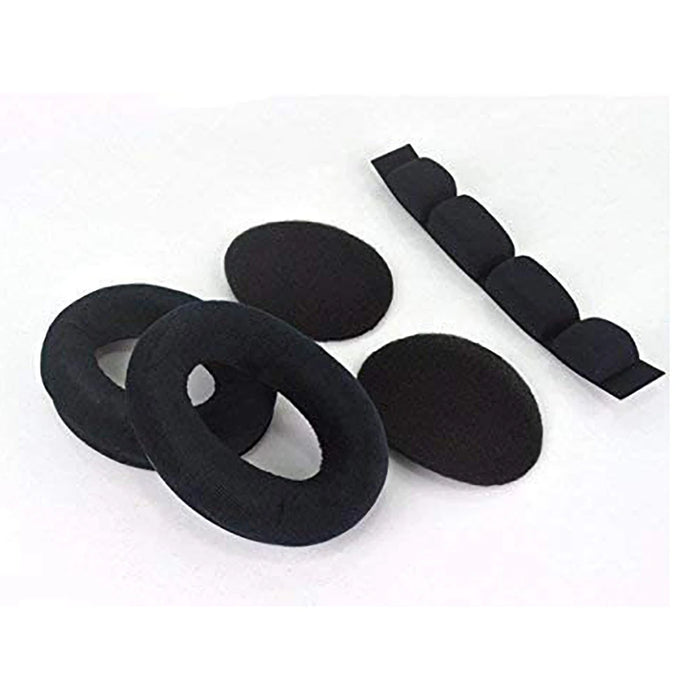 Pair of Replacement Ear Pads Headband Cushions For Sennheiser Hd545 / 565 / 580 / 600 / 650