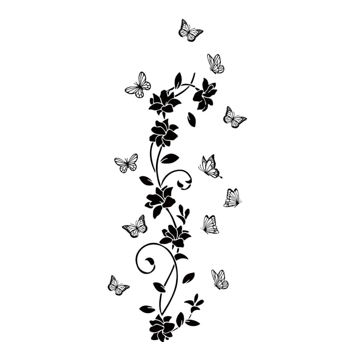 Waterproof Butterfly Wall Decals For Bathroom And Bedroom Decor