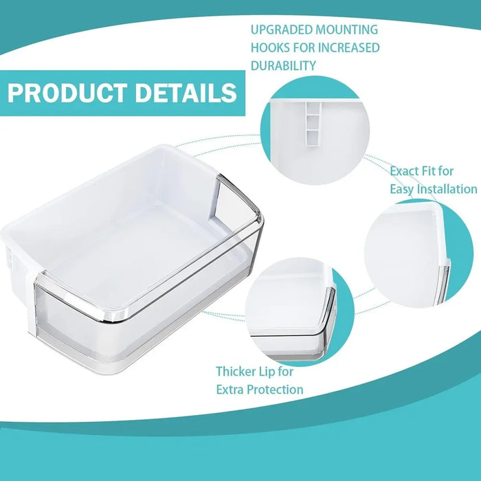 Da97-08406A Da97-08406B / C Refrigerator Door Bin Shelf Compatible With Sam Sung Rf4287 Rf4289 Series Right Side Door