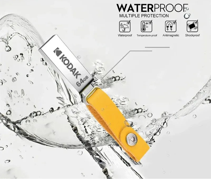 Kodak 2.0 USB Flash Drive 128gb 64gb 32gb Micro Pc Compatible