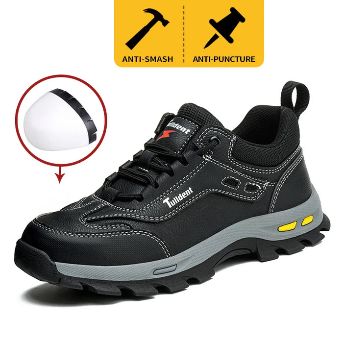 Mens Puncture Resistant Work Boots Protective & Durable
