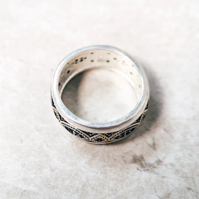 925 Sterling Silver Love Knot Wave Ring Gold Colour Fine Jewelry For Women & Men