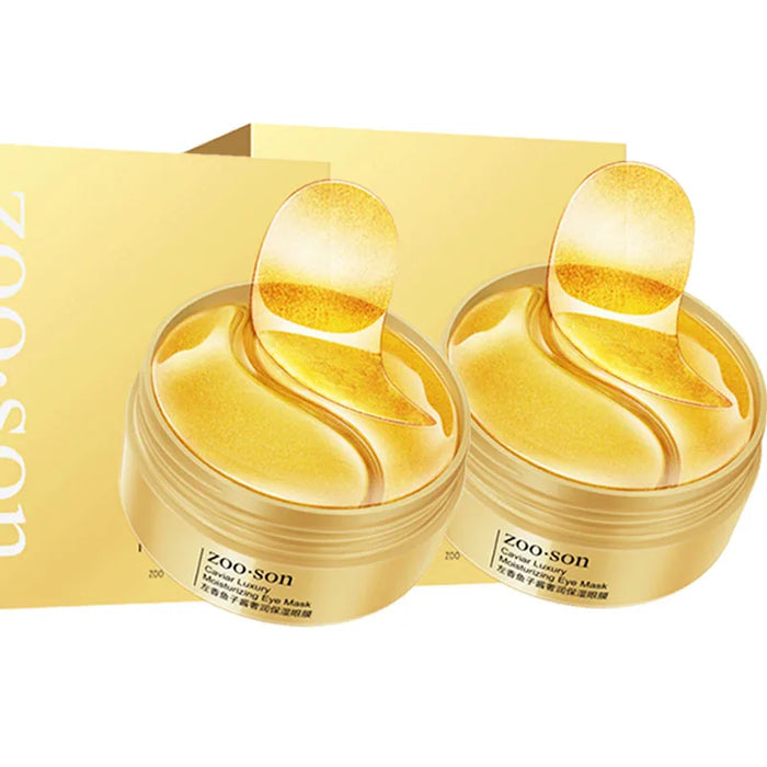 60 Piece Seaweed Gold Collagen Eye Mask For Dark Circles & Bags