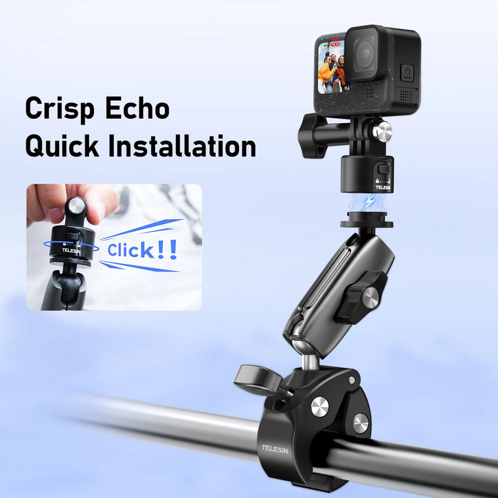 360 Degree Quick Release Magic Arm For Gopro & Action Cameras