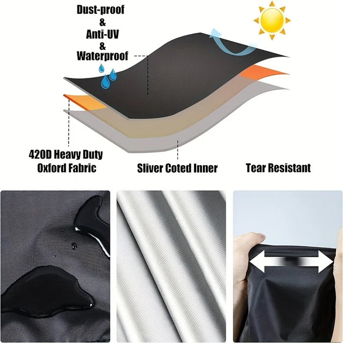 Waterproof Table Football Cover 1Pc 160 X 115 X 50 Cm