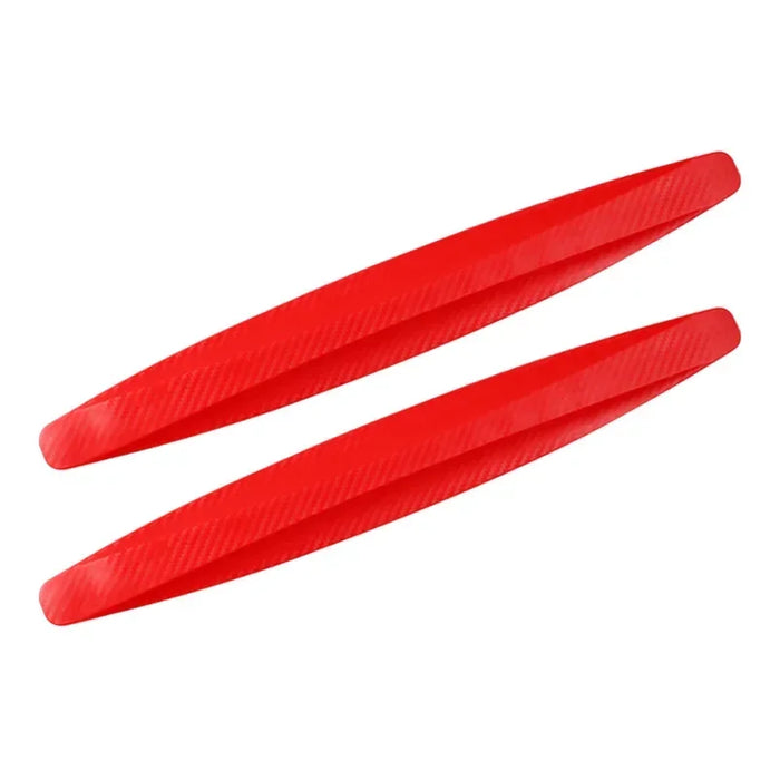 2Pcs Car Bumper Protector Strips Anti Collision Guard For Corner Protection