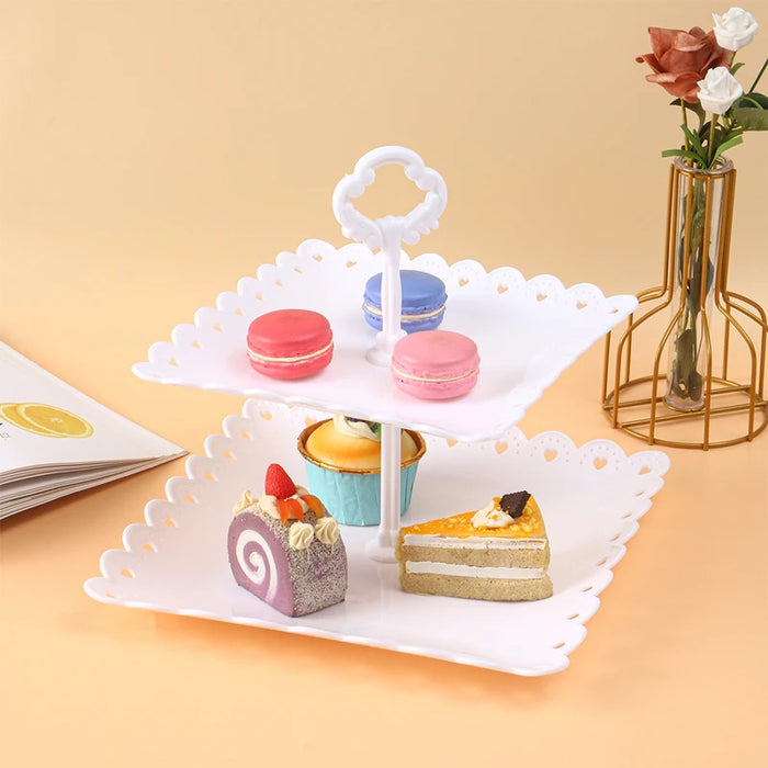 Reusable 2 / 3 Layer Fruit Tray Perfect For Parties And Weddings