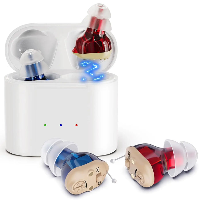 Wireless Rechargeable Hearing Aid For Elderly